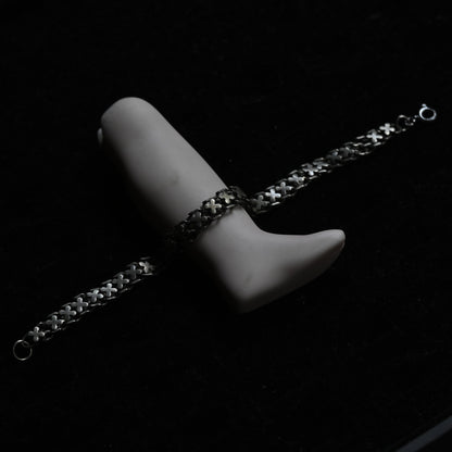Vintage Cross  Chain Bracelet｛RM-00231｝
