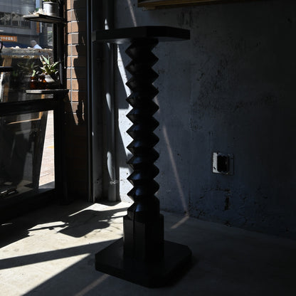 Black Wood Twisted Stand｛RF-00204｝