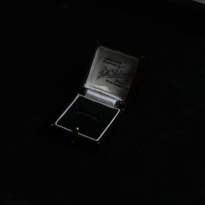J. H. Robinson Ring Case"Dark Amber Brown"｛RB-00915｝