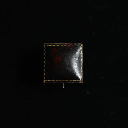 J. H. Robinson Ring Case"Dark Amber Brown"｛RB-00915｝