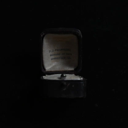 P. J. Palmquist, Greenville Ring Case"Dark Bordeaux"｛RB-00916｝