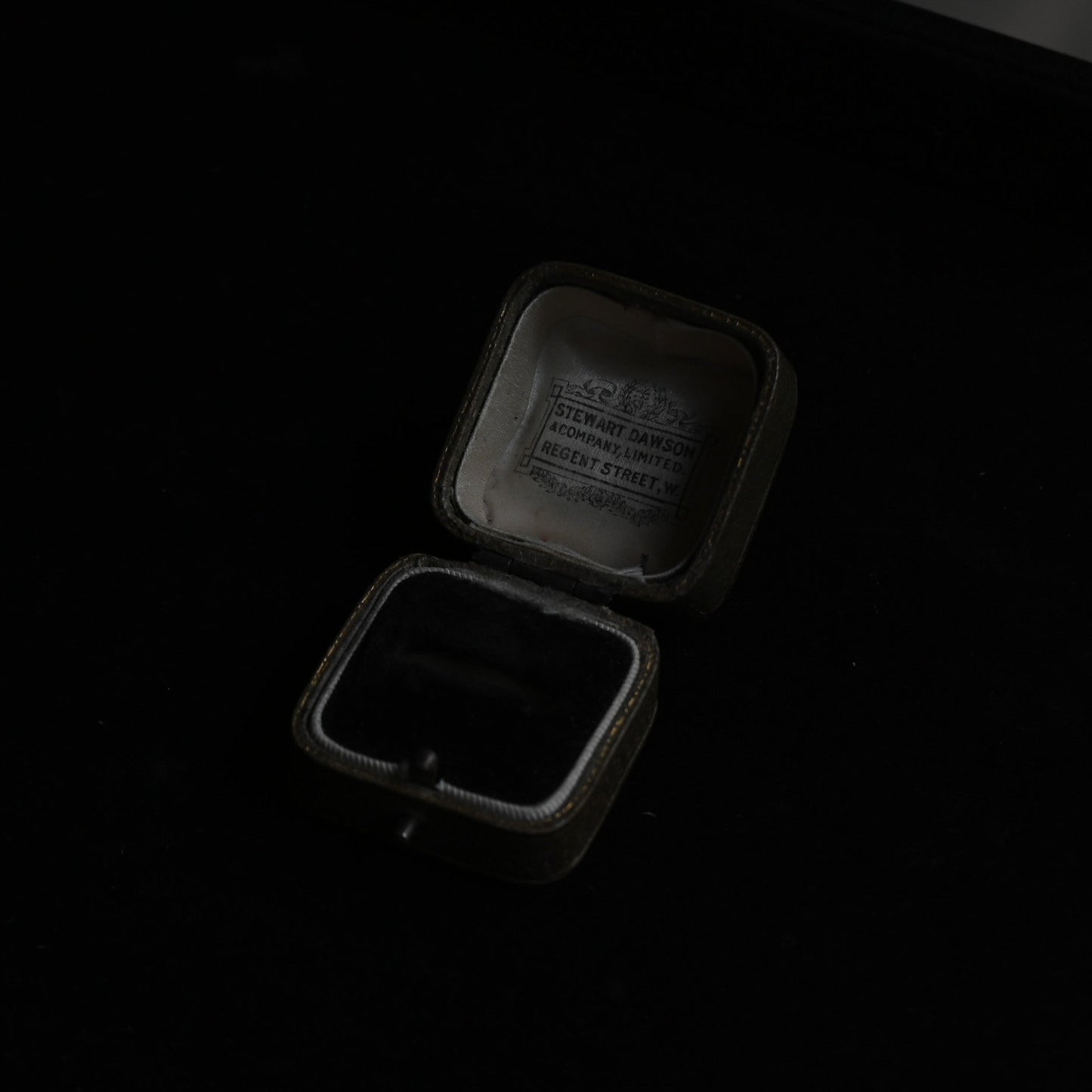 S.D. & Co. Ltd. Ring Case"Brown"｛RB-00917｝