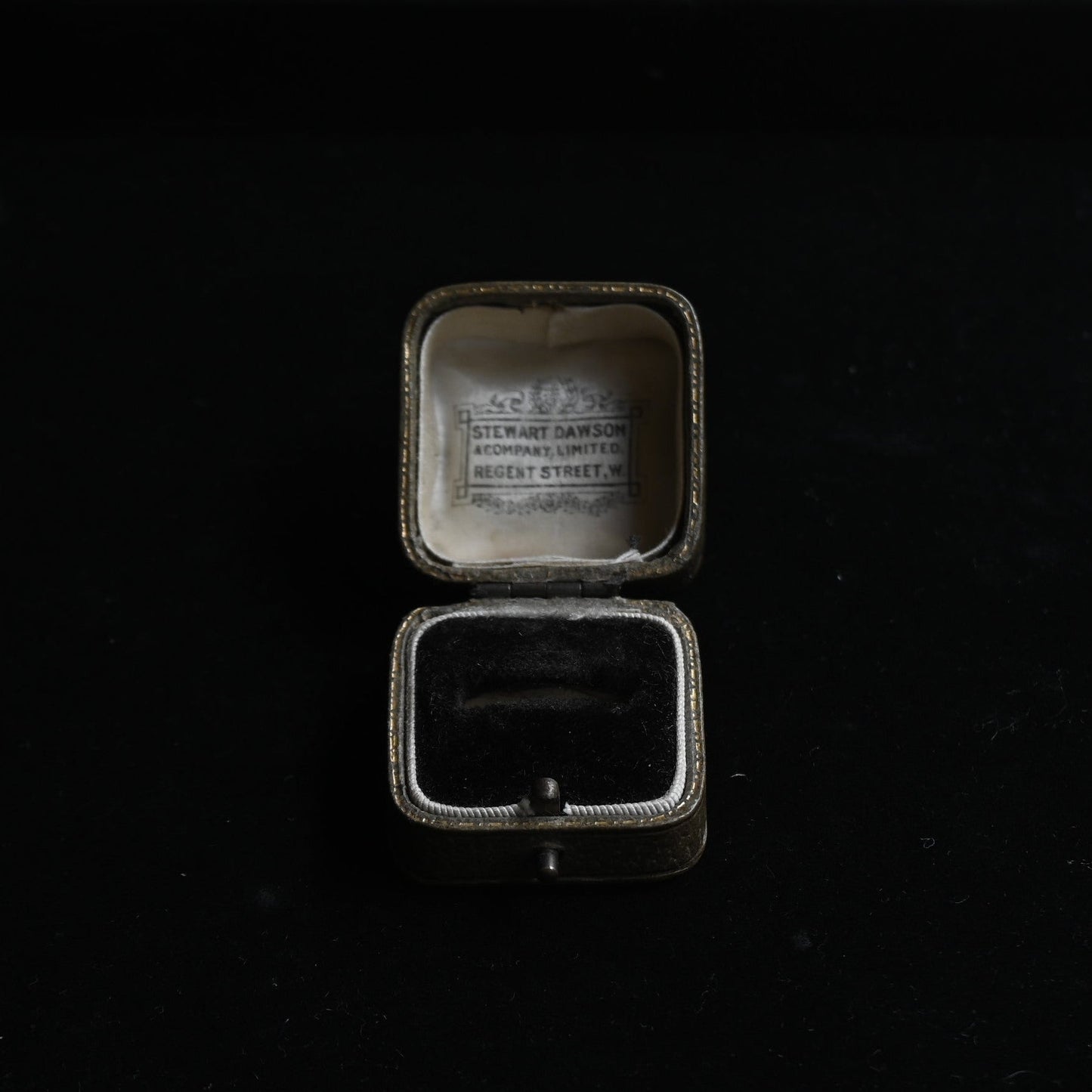 S.D. & Co. Ltd. Ring Case"Brown"｛RB-00917｝