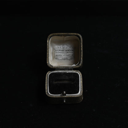 S.D. & Co. Ltd. Ring Case"Brown"｛RB-00917｝