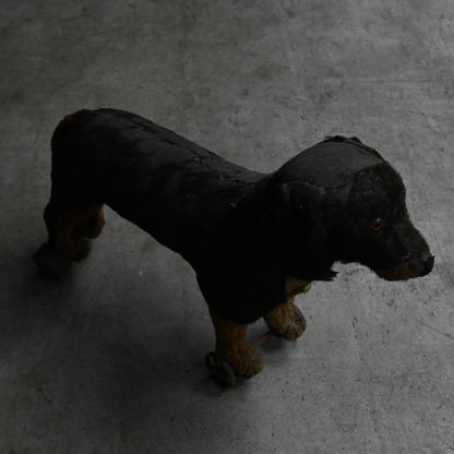 Antiques Stuffed "Dachshund"｛RB-00815｝