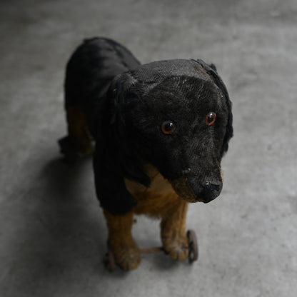 Antiques Stuffed "Dachshund"｛RB-00815｝