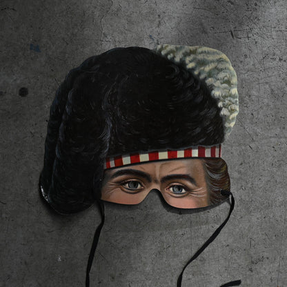 Cardboard Mask"Écossais"｛RV-00309｝