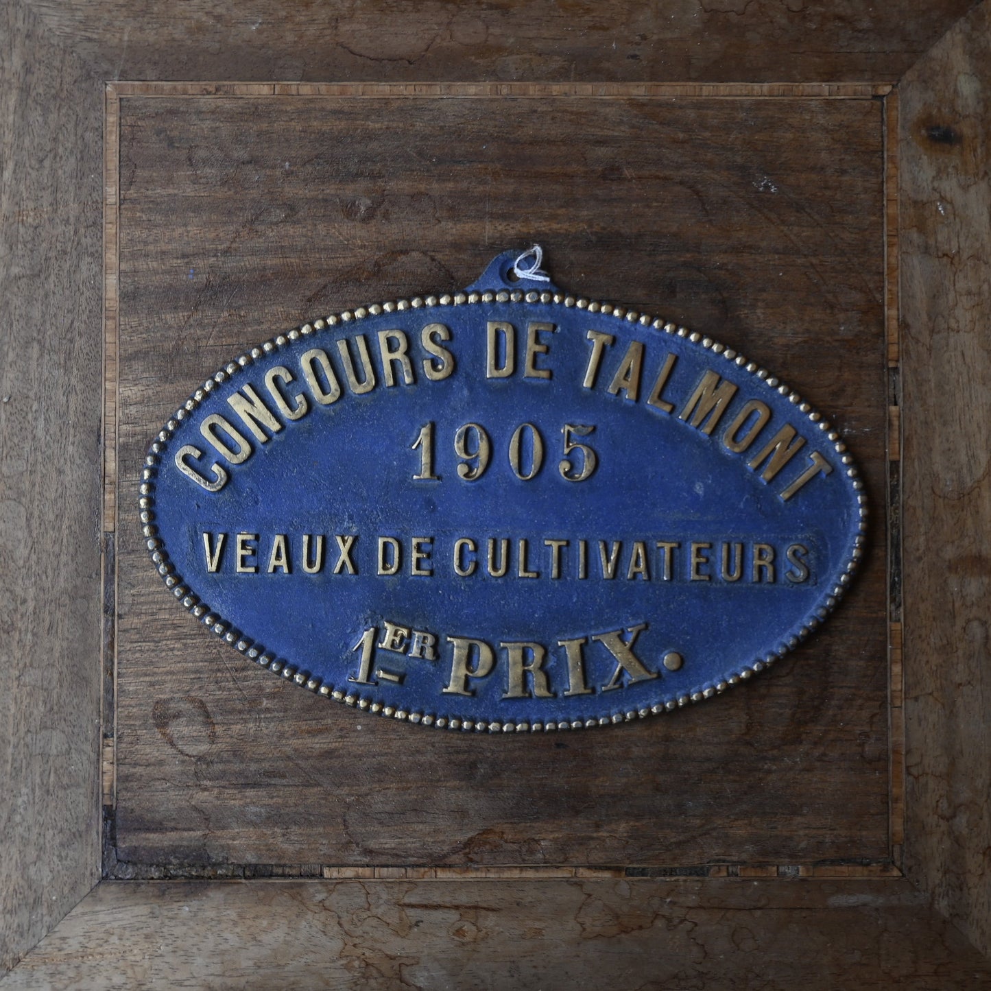 French Agricultural Award Plaque｛R-00626｝
