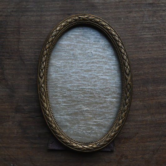 Antique Oval Photo Frame｛ F-00509｝