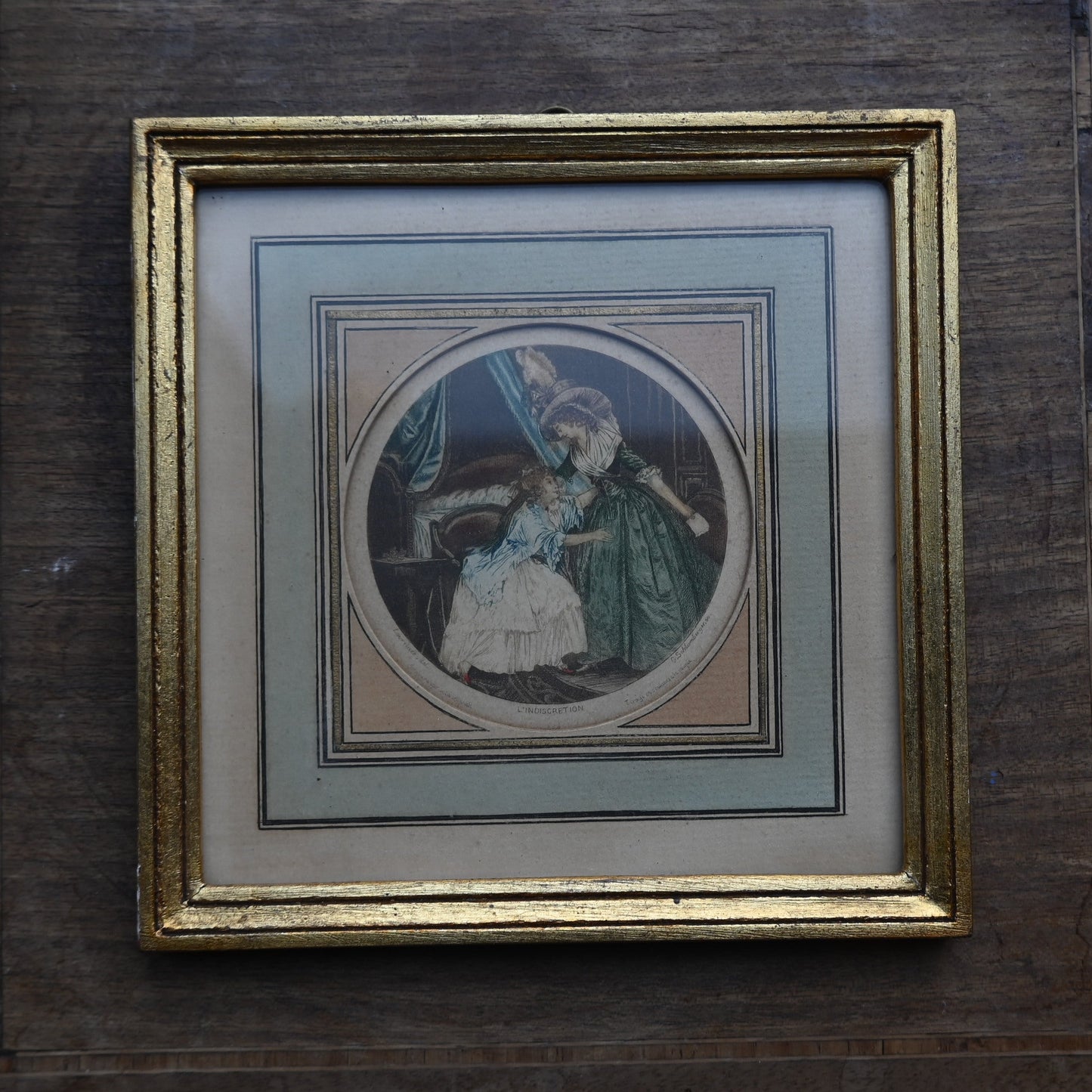 Antique Oval Photo Frame｛ F-00511｝