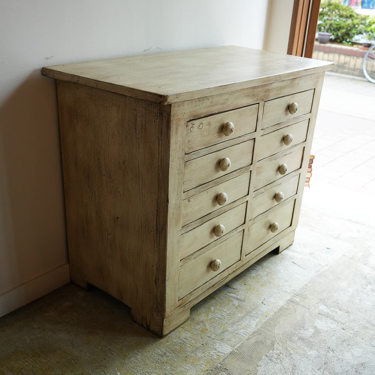 French Wood Cabinet｛ F-00113｝