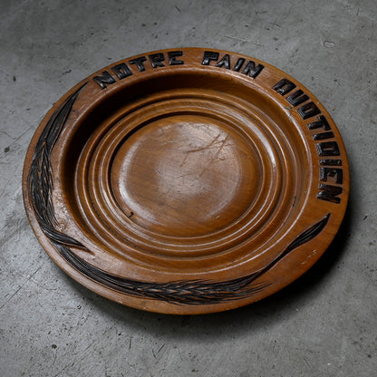 Wooden Decorative Plate｛ F-00804}