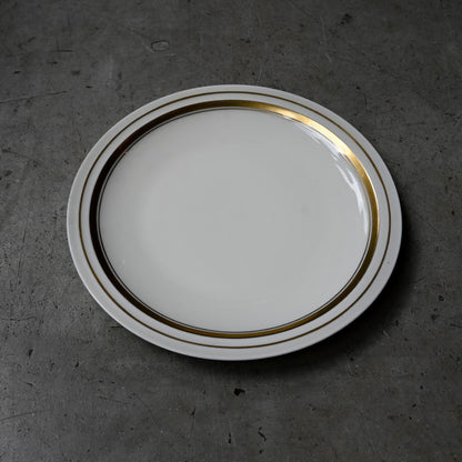 Gold line Ceramic Plate｛ F-00805}