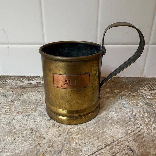 French Brass Ale Tankard Planter(small)｛F-009012｝