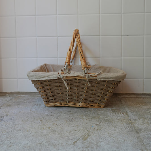 Vintage Basket Bag｛F-009023｝