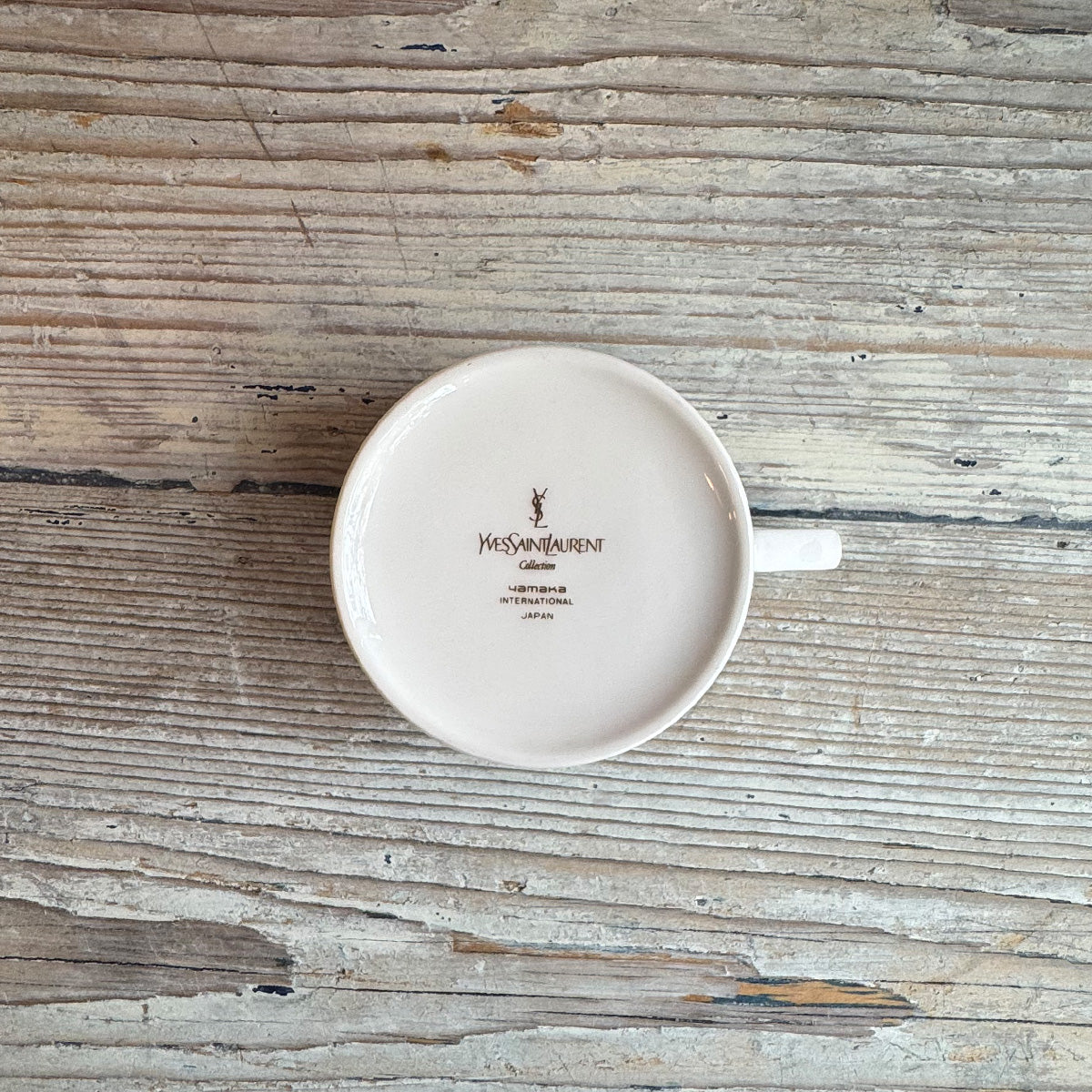 Yves Saint Laurent イヴサンローラン/ カップ&ソーサー｛F-00933｝