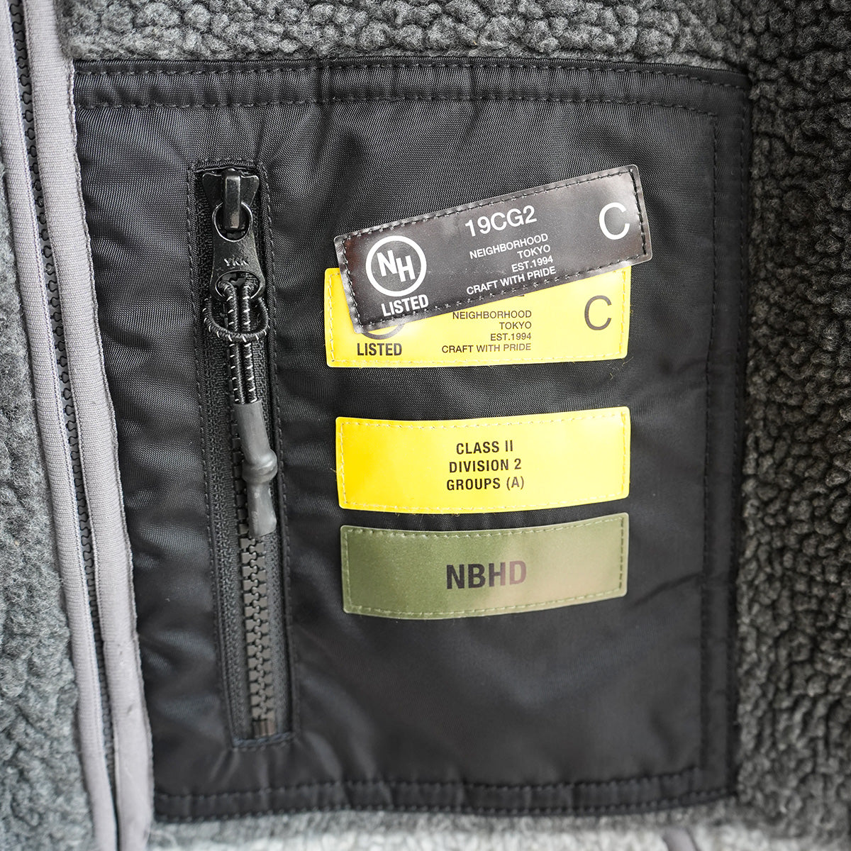 NEIGHBORHOOD / フリースMA-1ジャケット｛F-00809｝