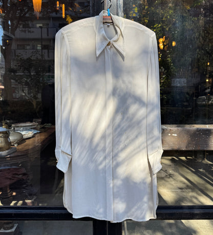 Gianni Versace / White Long Shirts｛R-01006｝