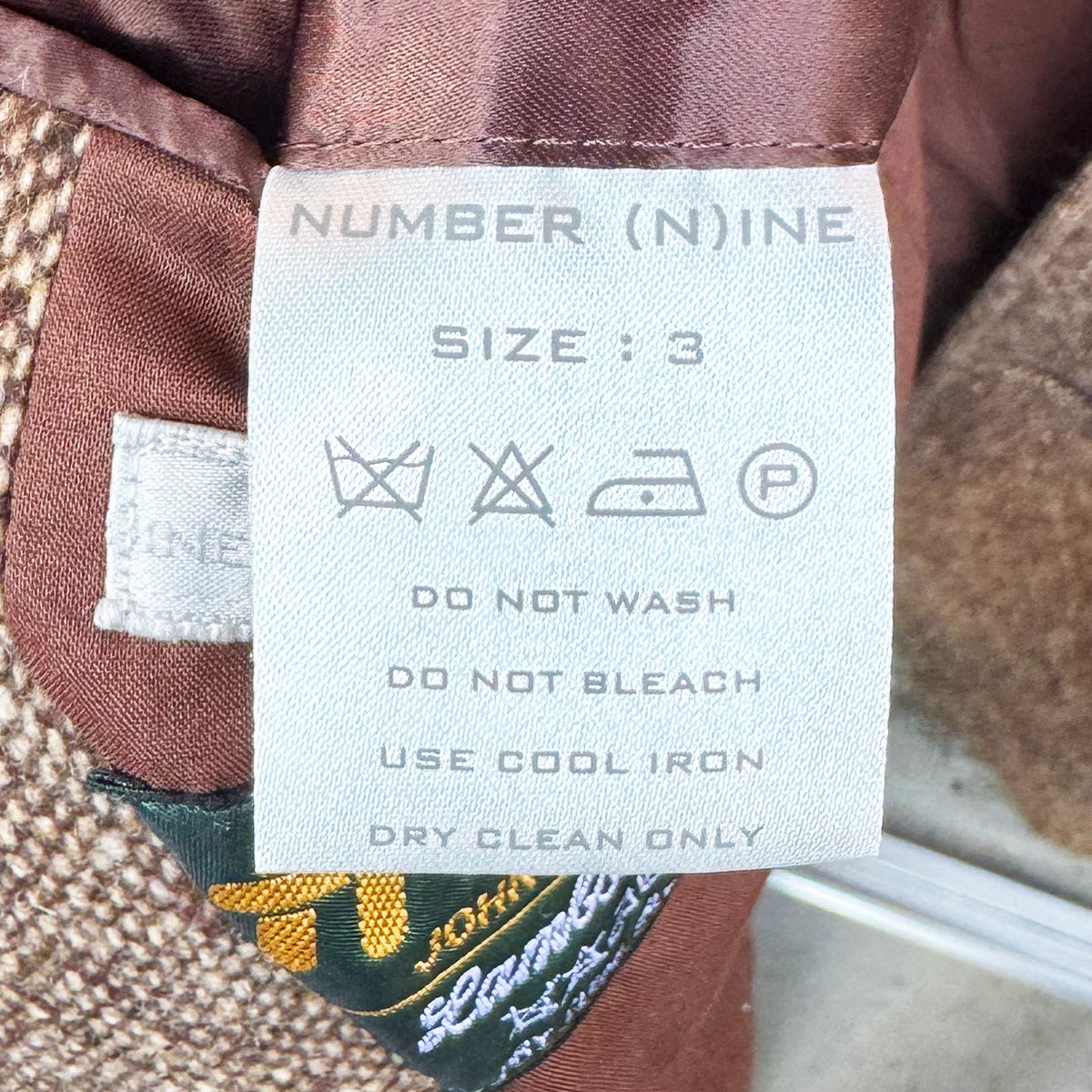 NUMBER (N)INE / Tweed Jacket｛F-00822｝