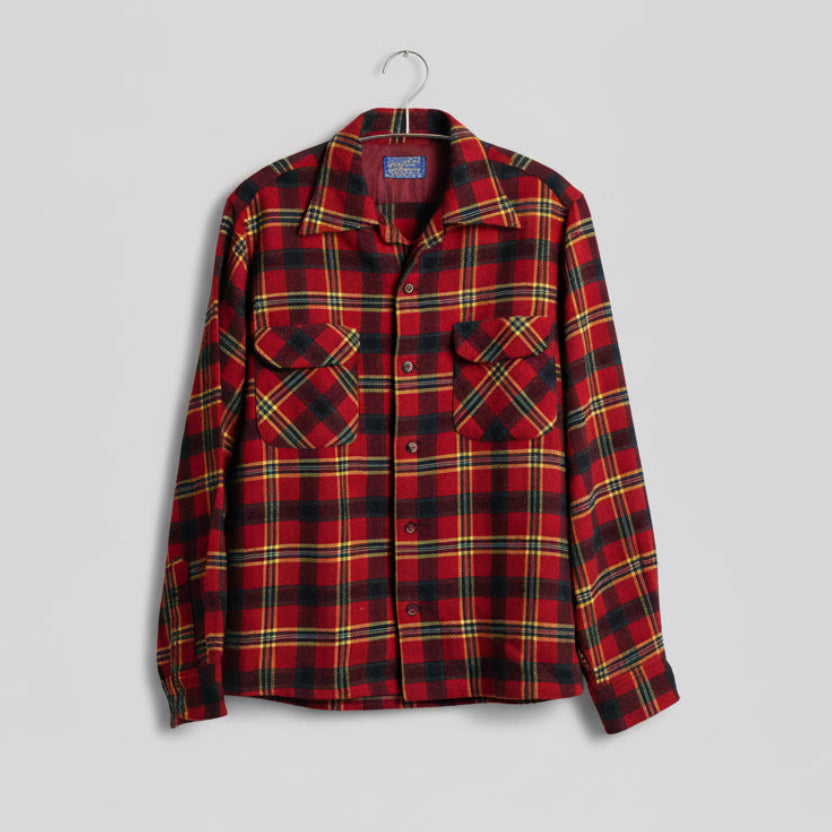 PENDLETON / Wool Check Shirts｛F-00832｝