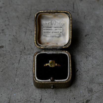 Vintage Goldignet Signature Ring{R-00960}