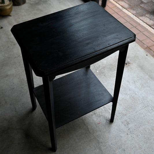 Black paint side table｛R-00216｝