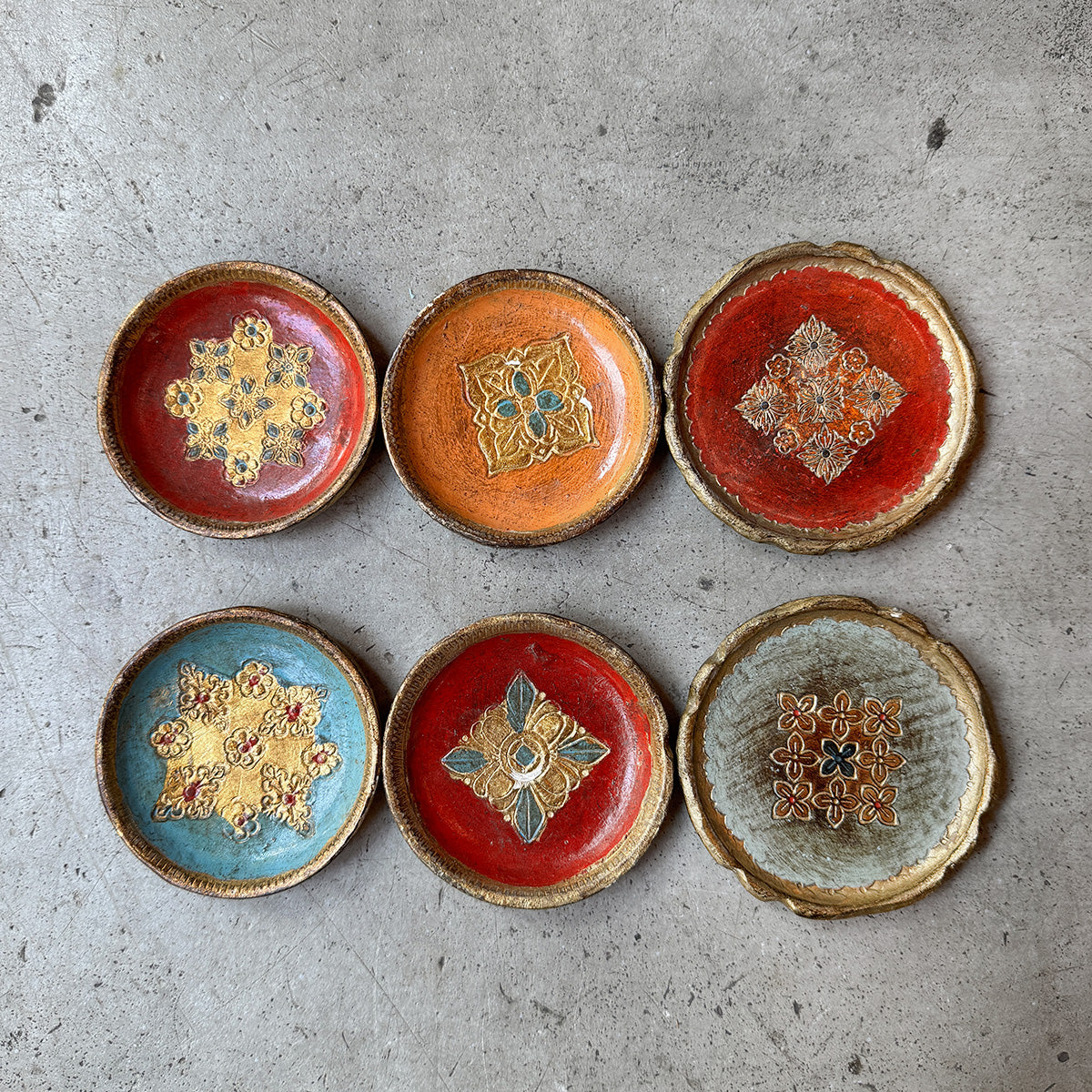 Decorative Mini Plate 6set｛R-00710｝