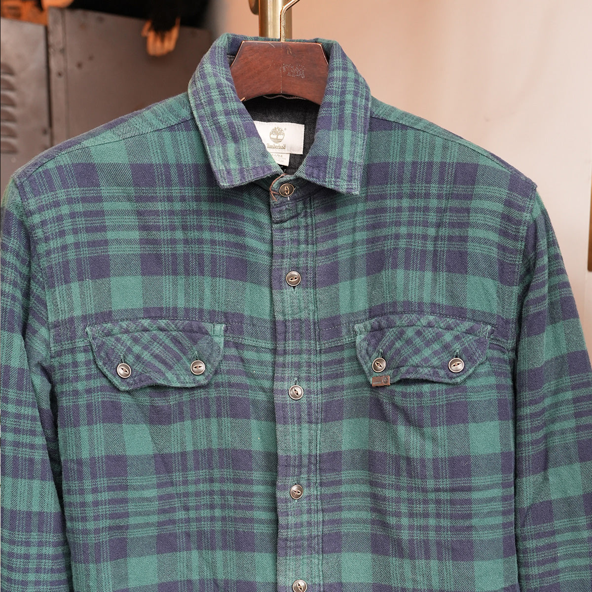 Timberland / チェックフランネルシャツ ｛F-00808｝