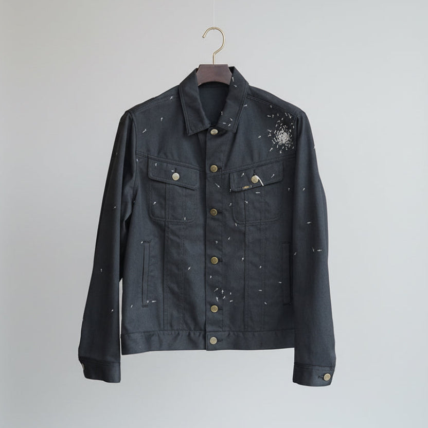 UNDERCOVER  / EMBROIDERED TRUCKER JACKET｛F-00811｝
