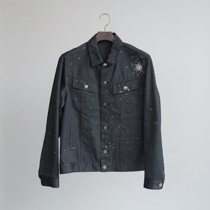 UNDERCOVER  / EMBROIDERED TRUCKER JACKET｛F-00811｝