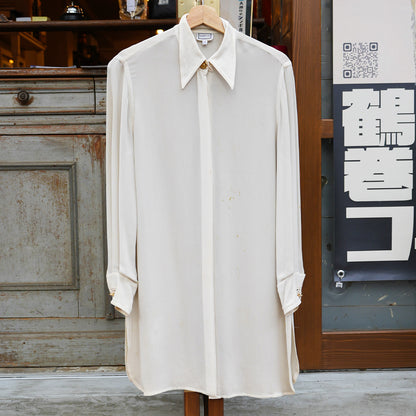 Gianni Versace / White Long Shirts｛R-01006｝