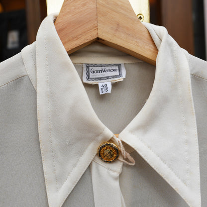 Gianni Versace / White Long Shirts｛R-01006｝