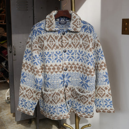 Wills & Geiger / フェアアイルノルディックニットカーディガン｛F-00806｝