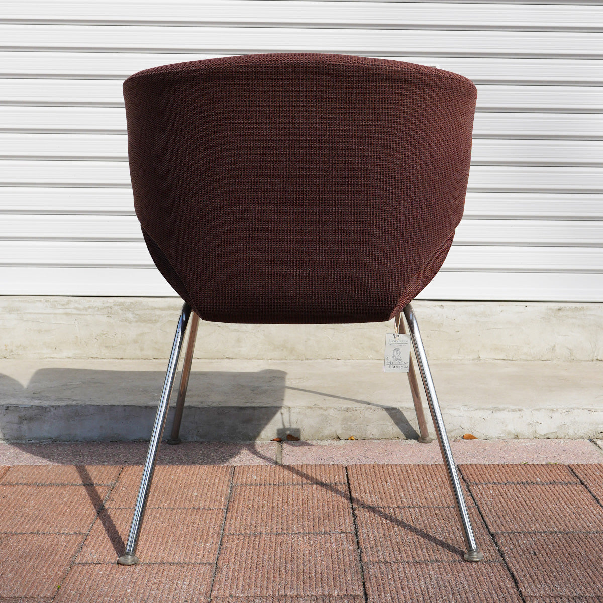 天童木工★剣持勇キャスター付きカブトチェアKABUTO chair ブラウン 天童木工 Kabuto Chiar ｛F-00201｝カブトチェア, 椅子, ヴィンテージ