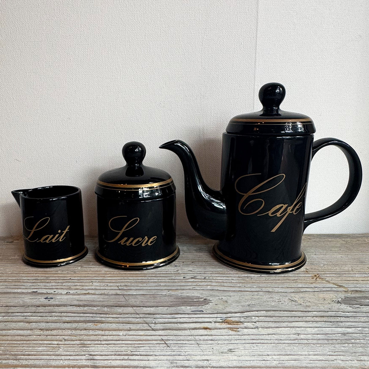 Adam & Eve アダム＆イブ / ティーポット３点セット｛F-00934｝