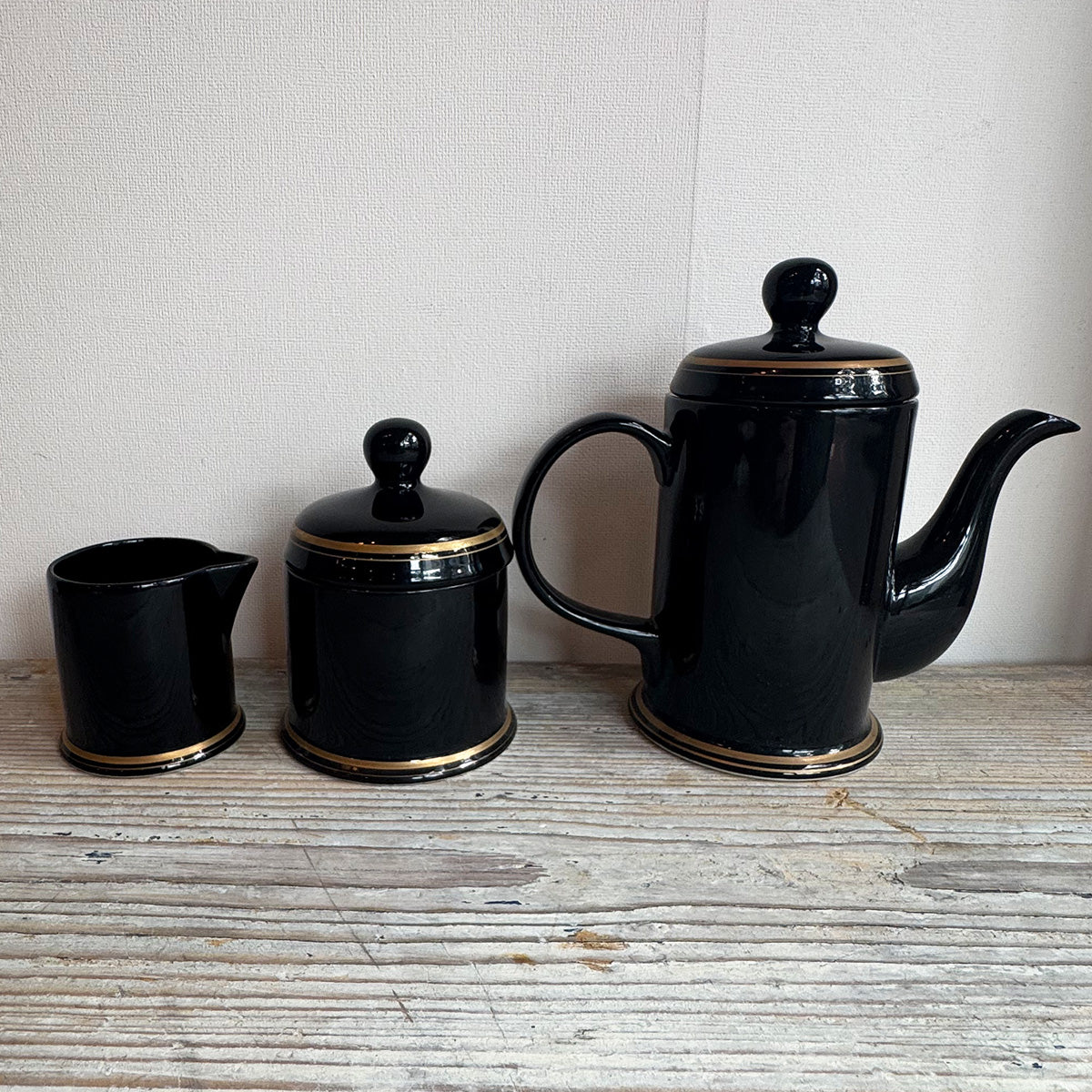 Adam & Eve アダム＆イブ / ティーポット３点セット｛F-00934｝