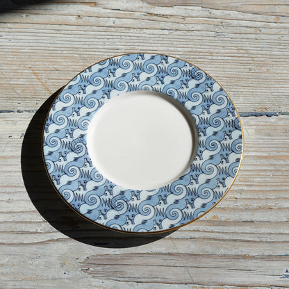 M.C.ESCHER / Cup ＆ Saucer Blue｛F-00945｝