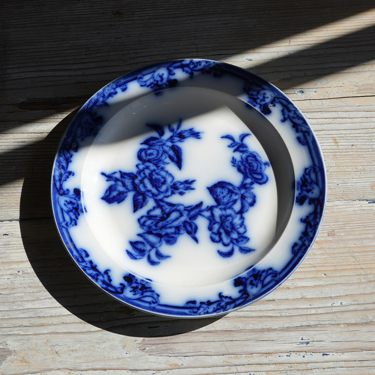 Petrus Regout / 「AUROREA」 Flow Blue｛F-00946｝