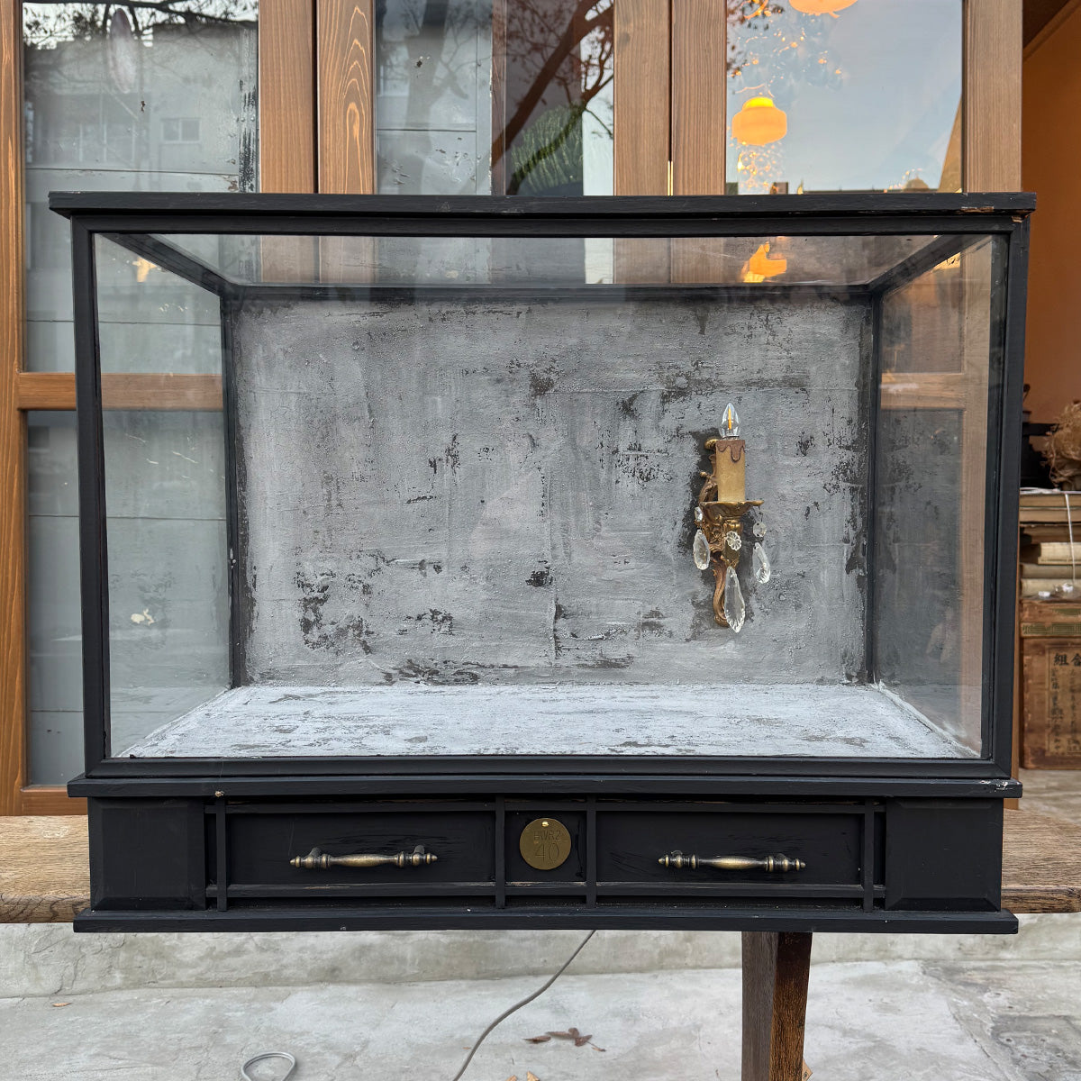 Glass Display Case Large｛F-00905｝