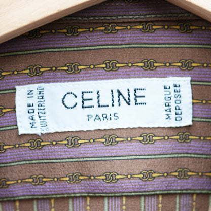 CELINE / Chain Print Shirts｛R-01008｝