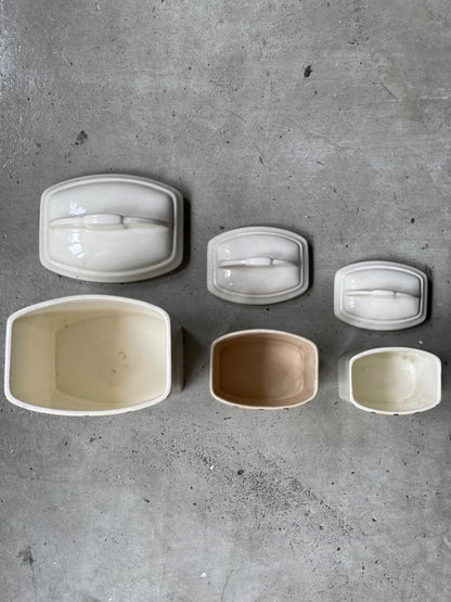 Antique Canister Set｛ F-00907}