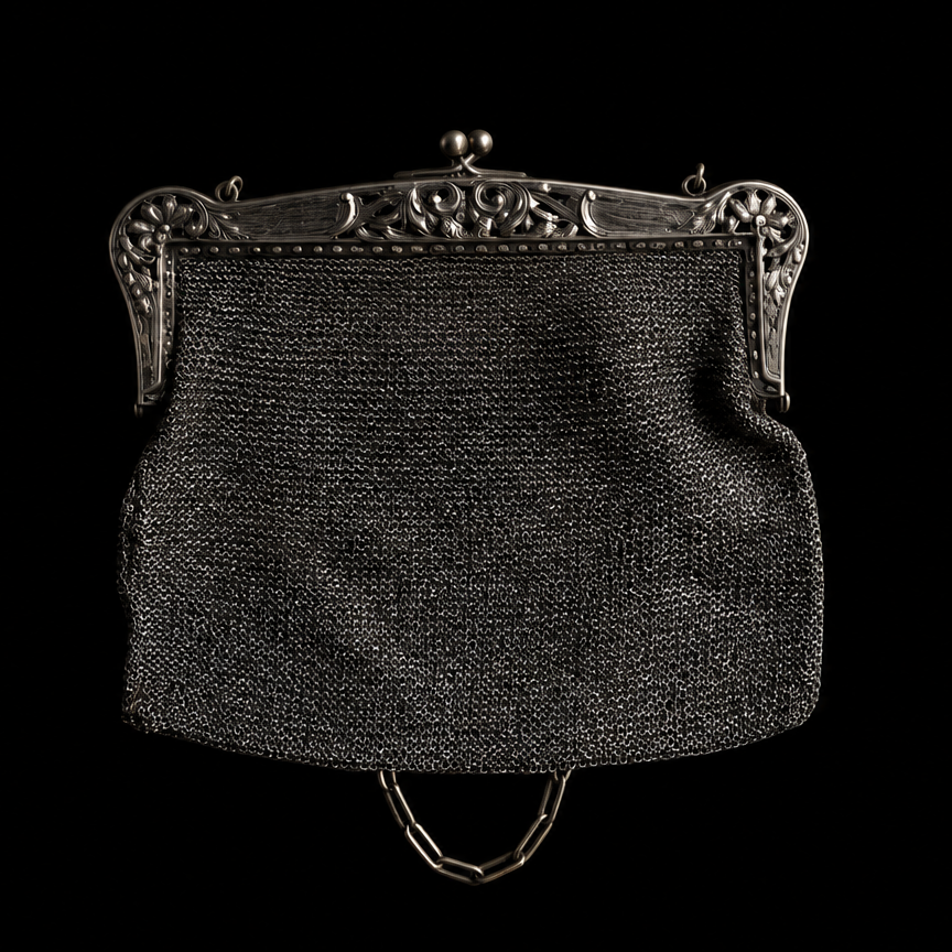 Metal evening purse "Art déco"｛RB-01205｝