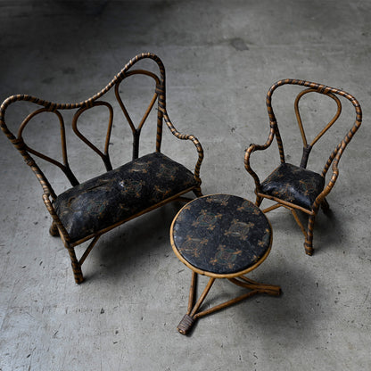 Miniature table&chair ｛R-00613｝