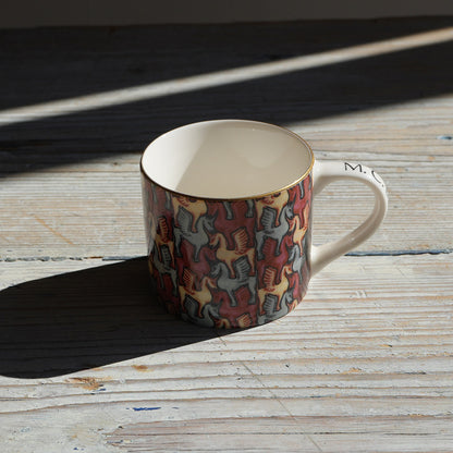 M.C.ESCHER / Cup ＆ Saucer Red｛F-00944｝