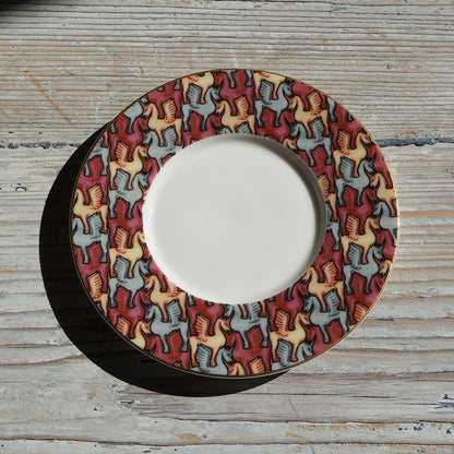 M.C.ESCHER / Cup ＆ Saucer Red｛F-00944｝