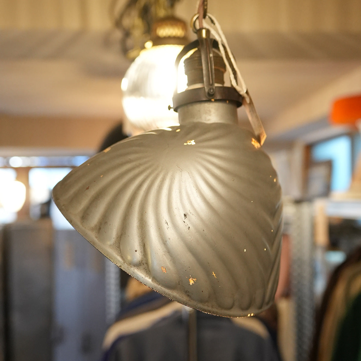 Mercury Glass Pendant Lamp｛F-00419｝