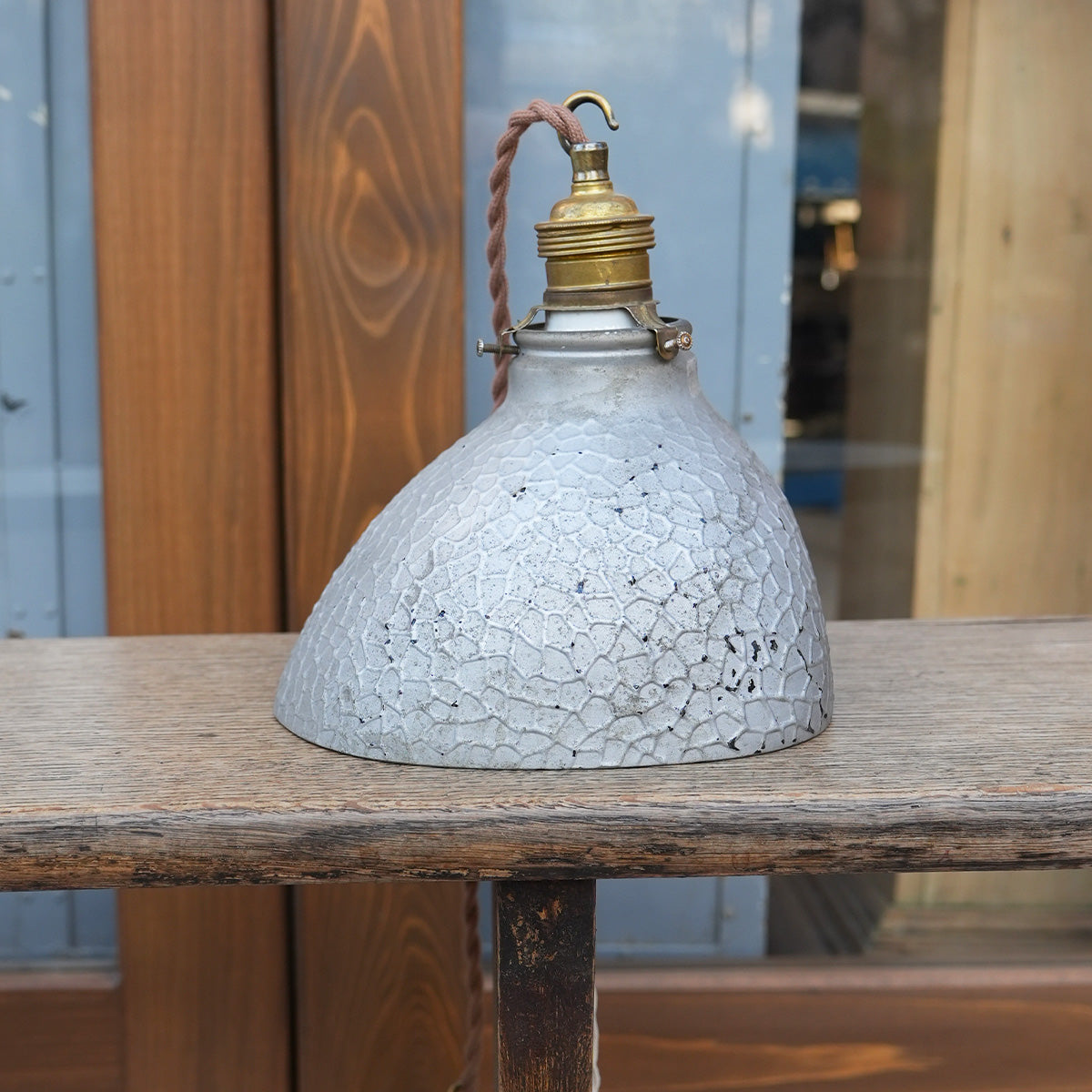 Mercury Glass Pendant Lamp small｛F-00421｝