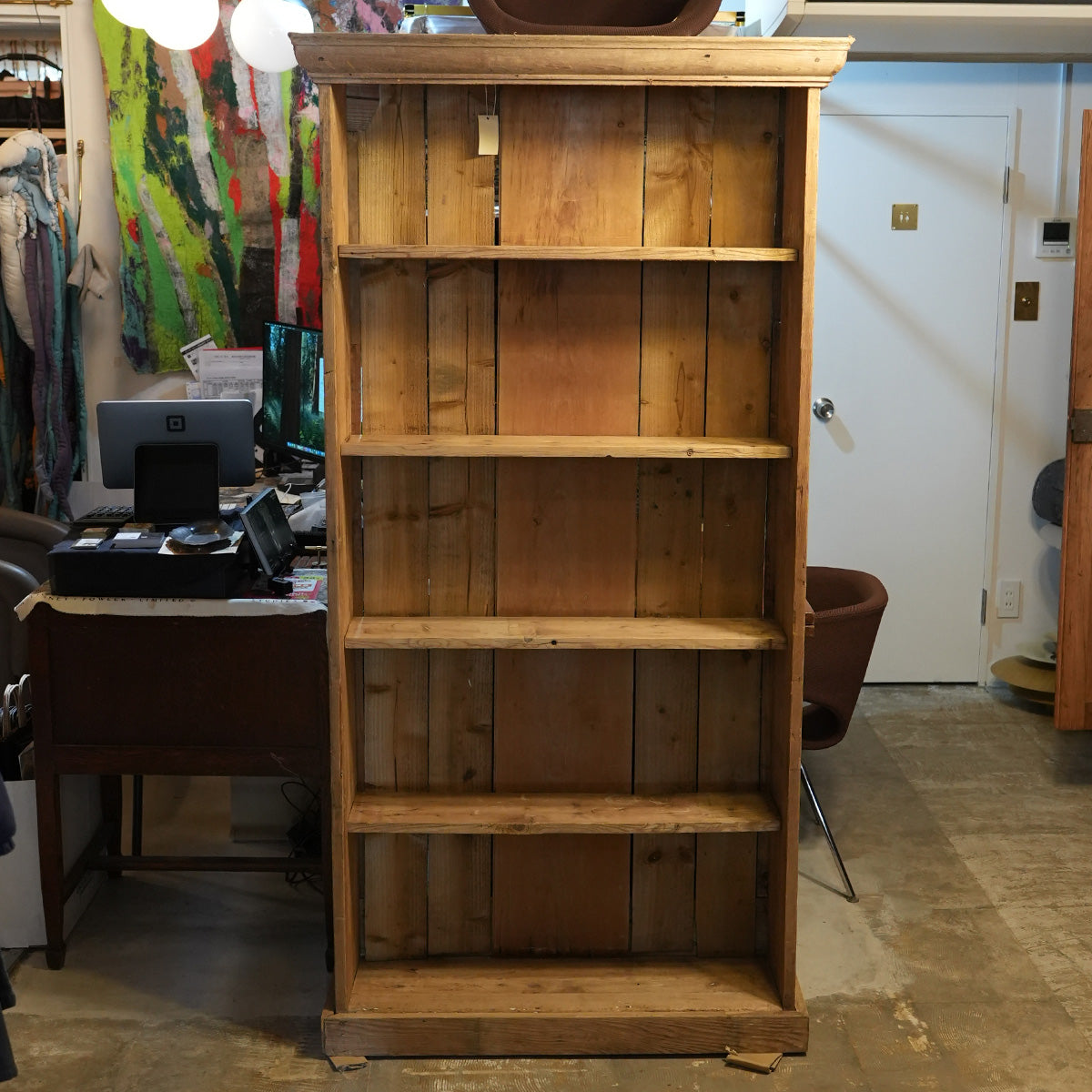 Antiques Wood Book Shelf｛ F-00118｝