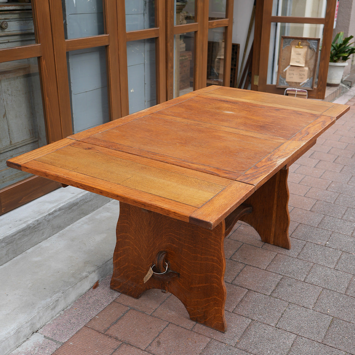 Antique Ook Table｛F-00111｝