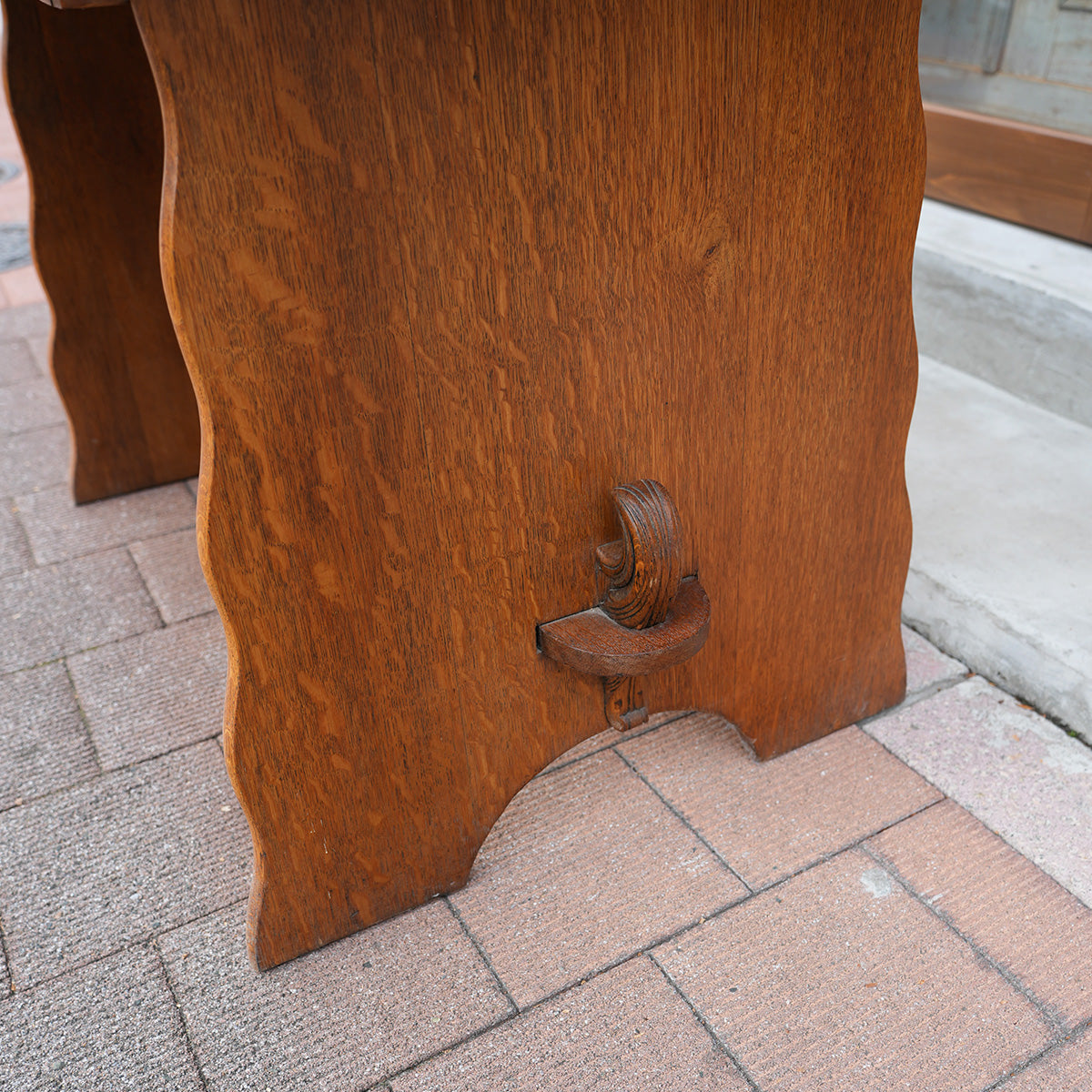 Antique Ook Table｛F-00111｝